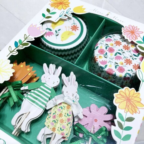 NIB Meri Meri Cupcake Kits, Easter - Hop To It - Picture 4 of 4